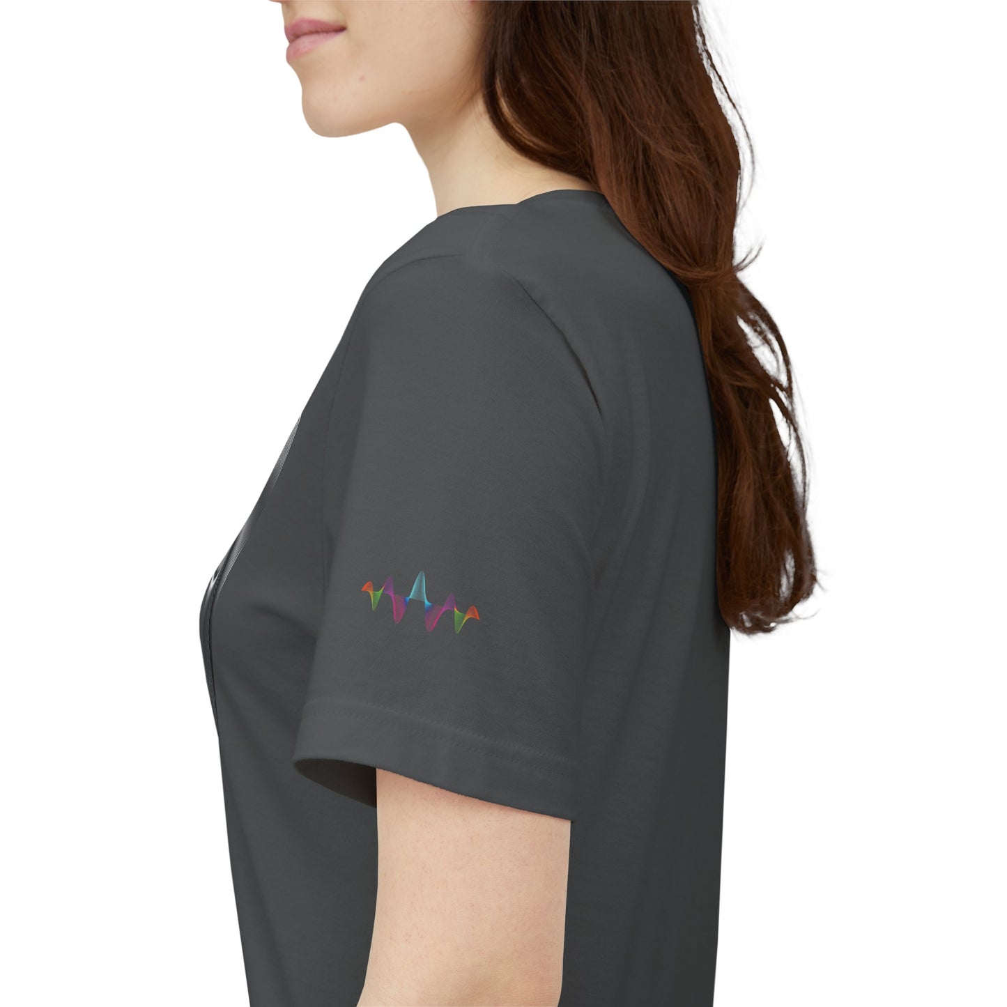 Harmonic Core T-Shirt (Black/White Heart)