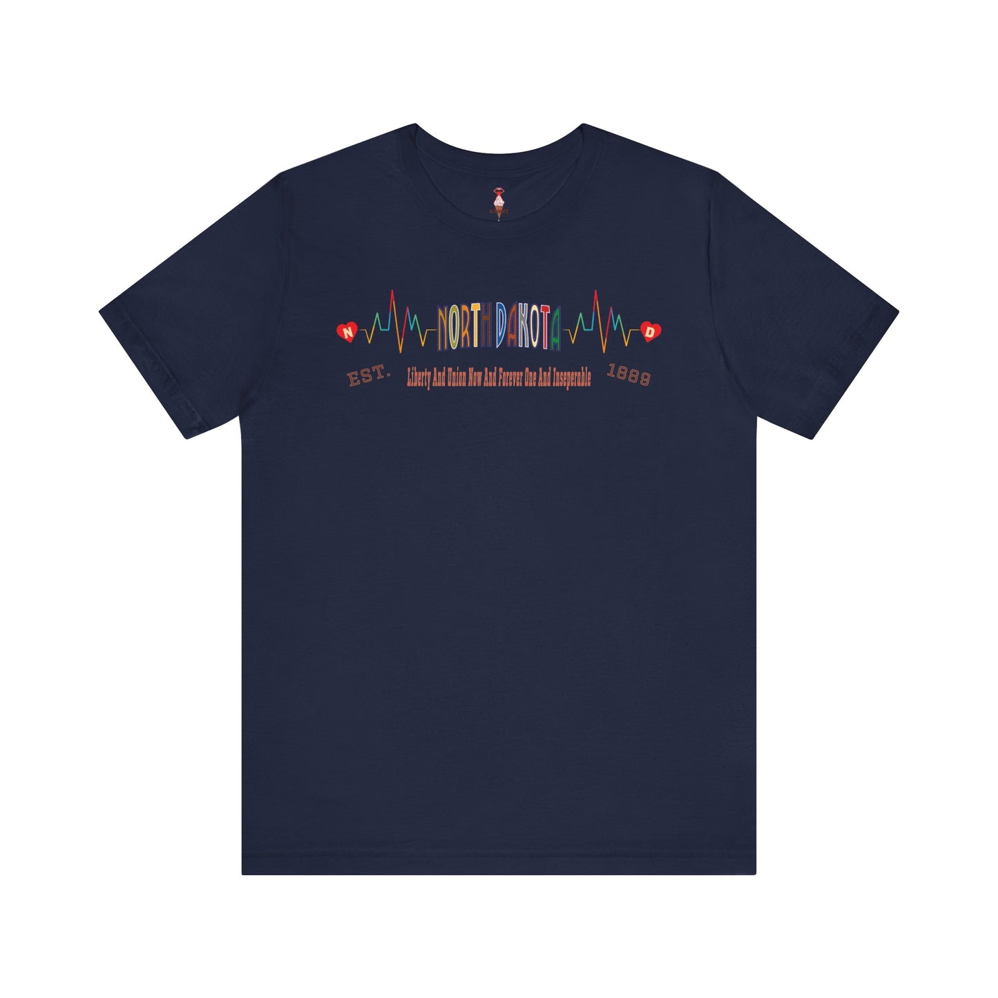 North Dakota Heartbeat T-Shirt