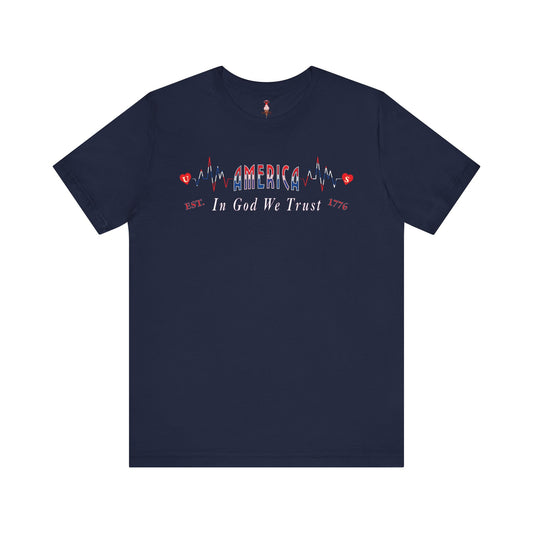 America Heartbeat T-Shirt
