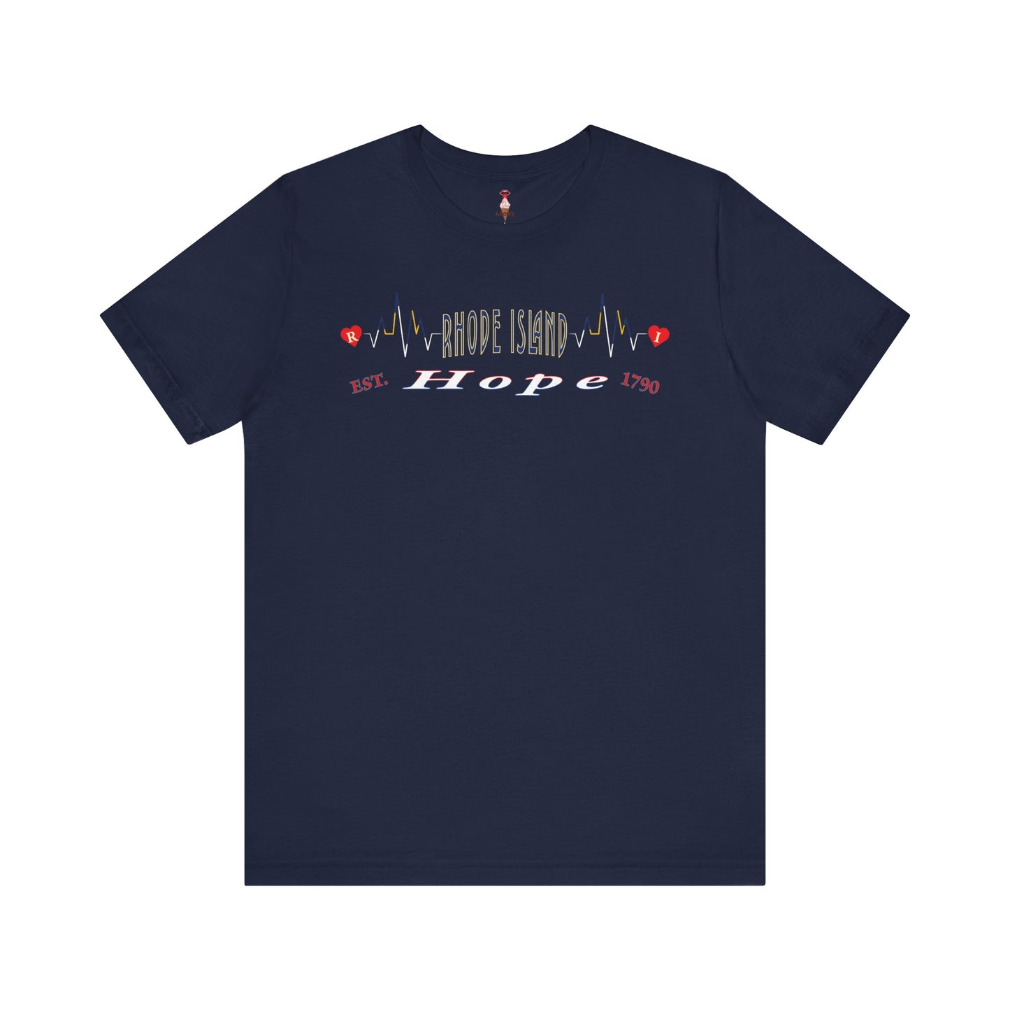 Rhode Island Heartbeat T-Shirt