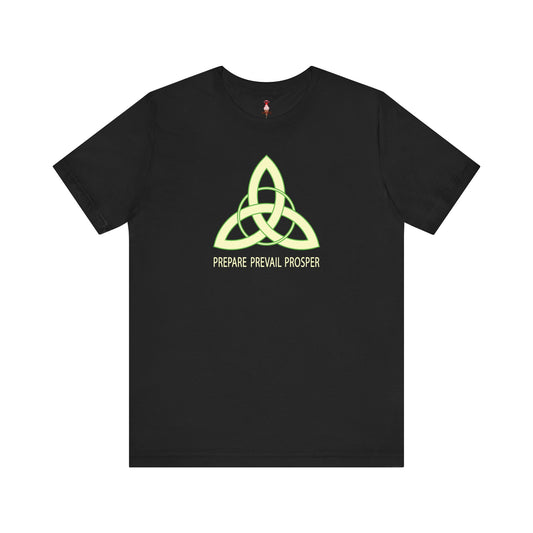 Prepare Prevail Prosper Celtic Trinity Knot T-Shirt