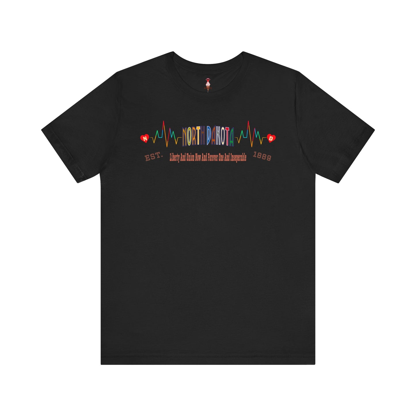 North Dakota Heartbeat T-Shirt