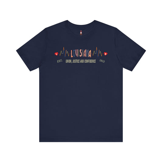 Louisiana Heartbeat T-Shirt