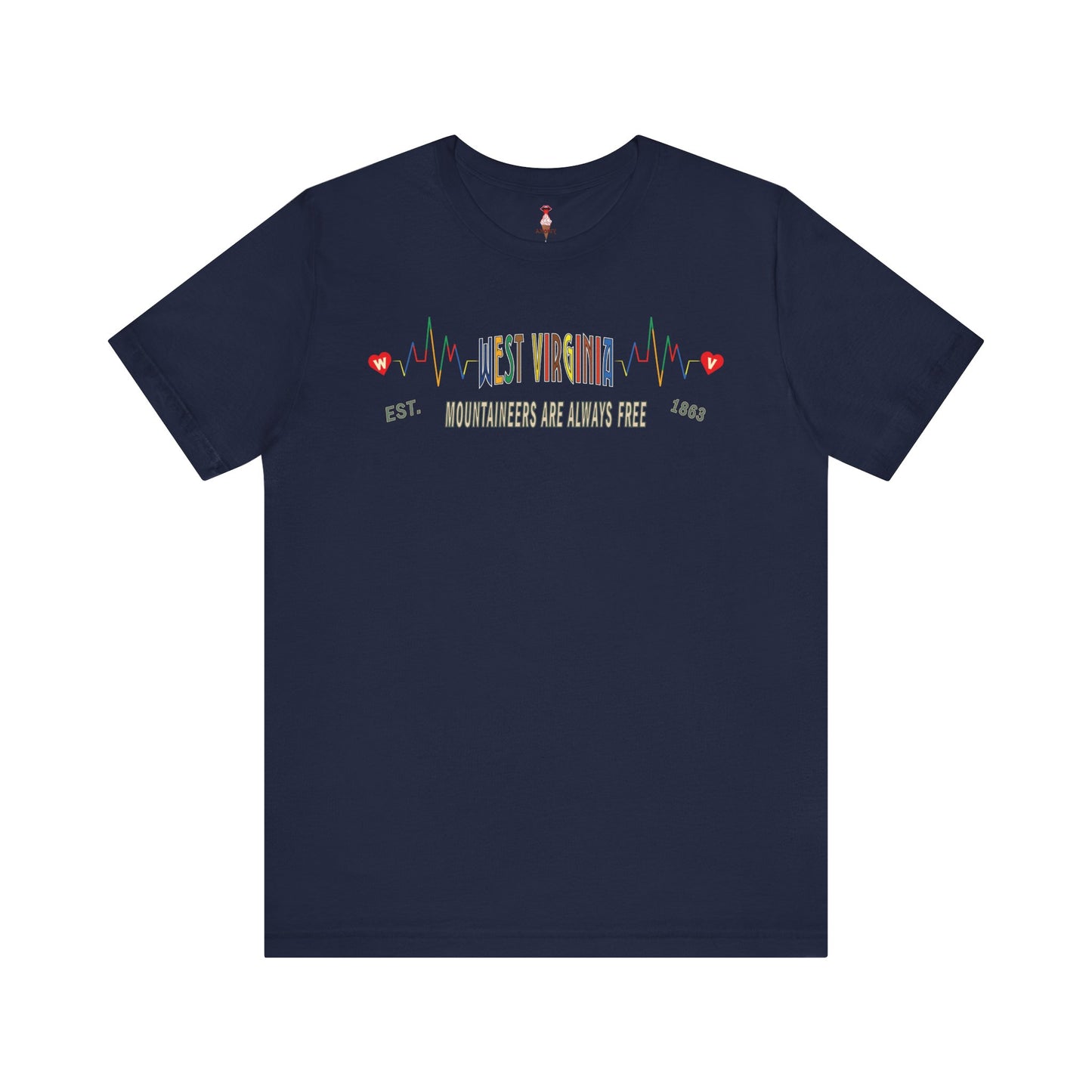 West Virginia Heartbeat T-Shirt