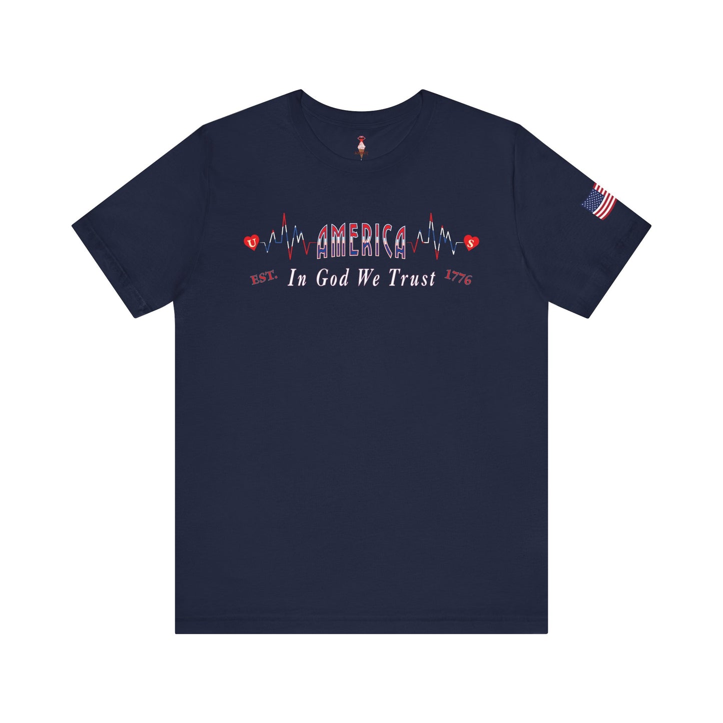America Heartbeat T-Shirt