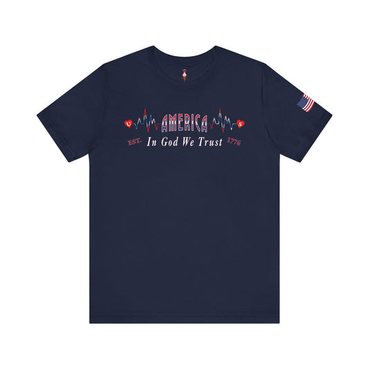 America Heartbeat T-Shirt