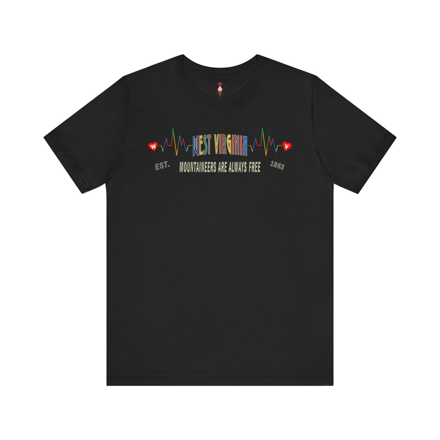 West Virginia Heartbeat T-Shirt