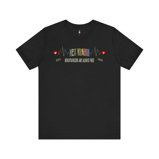 West Virginia Heartbeat T-Shirt