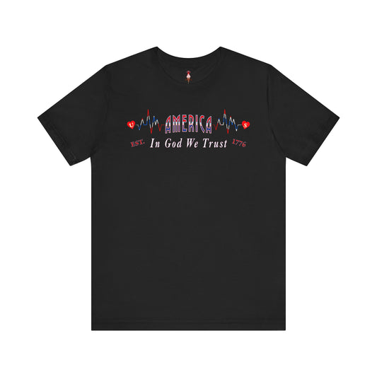 America Heartbeat T-Shirt